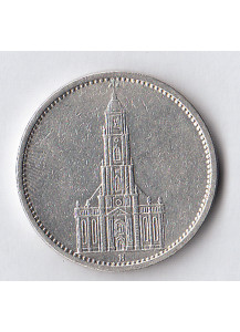 1935 - 5 Marchi argento Chiesa di Potsdam Zecca A